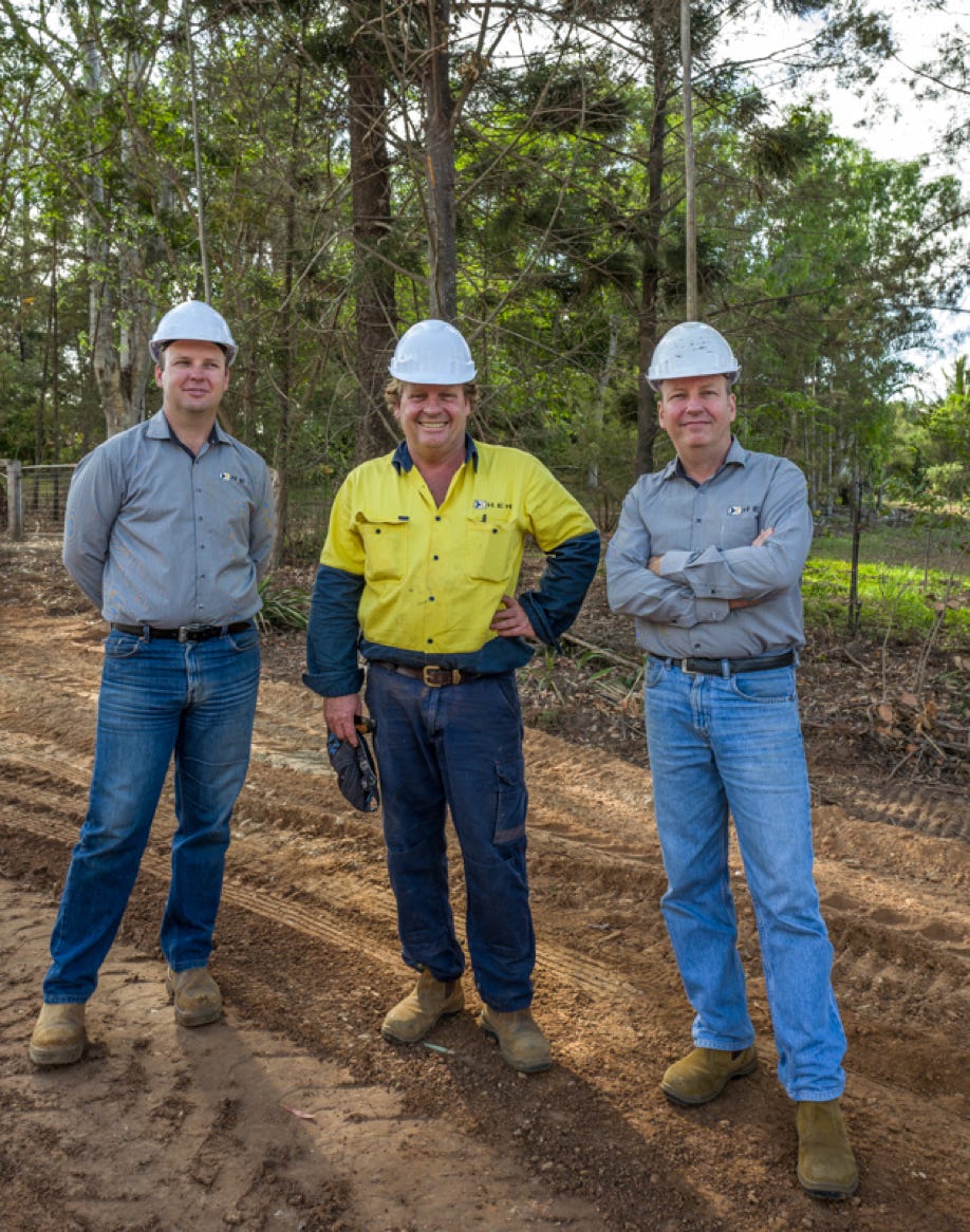 Staff photo Commercial photography for HEH civil engineers near Mareeba